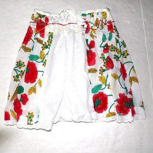 Dm Bm Floral Skirt